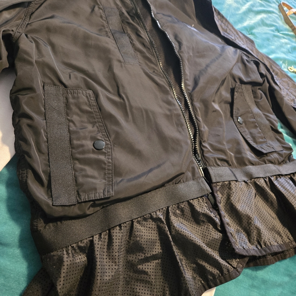 Black Puma Extreme Frills Bomber Jacket - Picture 12 of 15